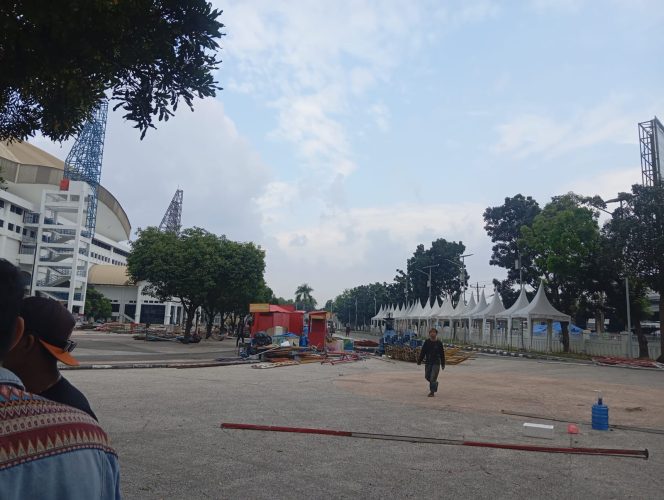 
					Aliansi masyarakat Medan Estate Bersatu Soroti Lahan Aset Negara Dispora Sumut Beralih Fungsi Menjadi Pasar Malam
