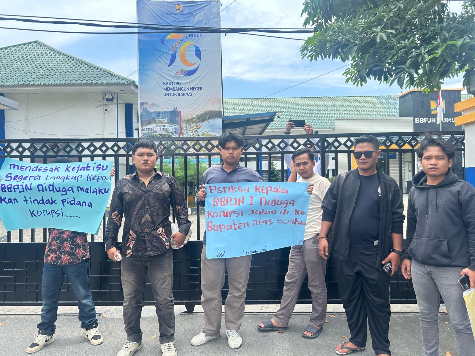 DPW PPM Sumut Gelar Aksi Unjuk Rasa Jilid II Soal Dugaan Tipikor Kepala Satker BBPJN I Sumut