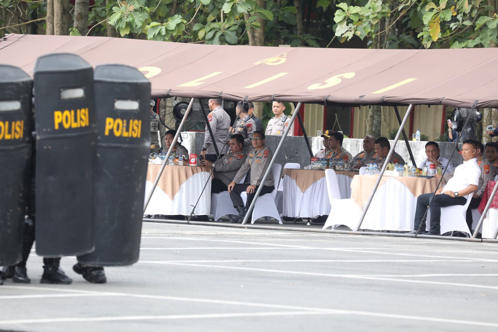 Polda Sumut Gelar Latihan Pengamanan Unjuk Rasa, Wujudkan Pengamanan Humanis Dan Profesional