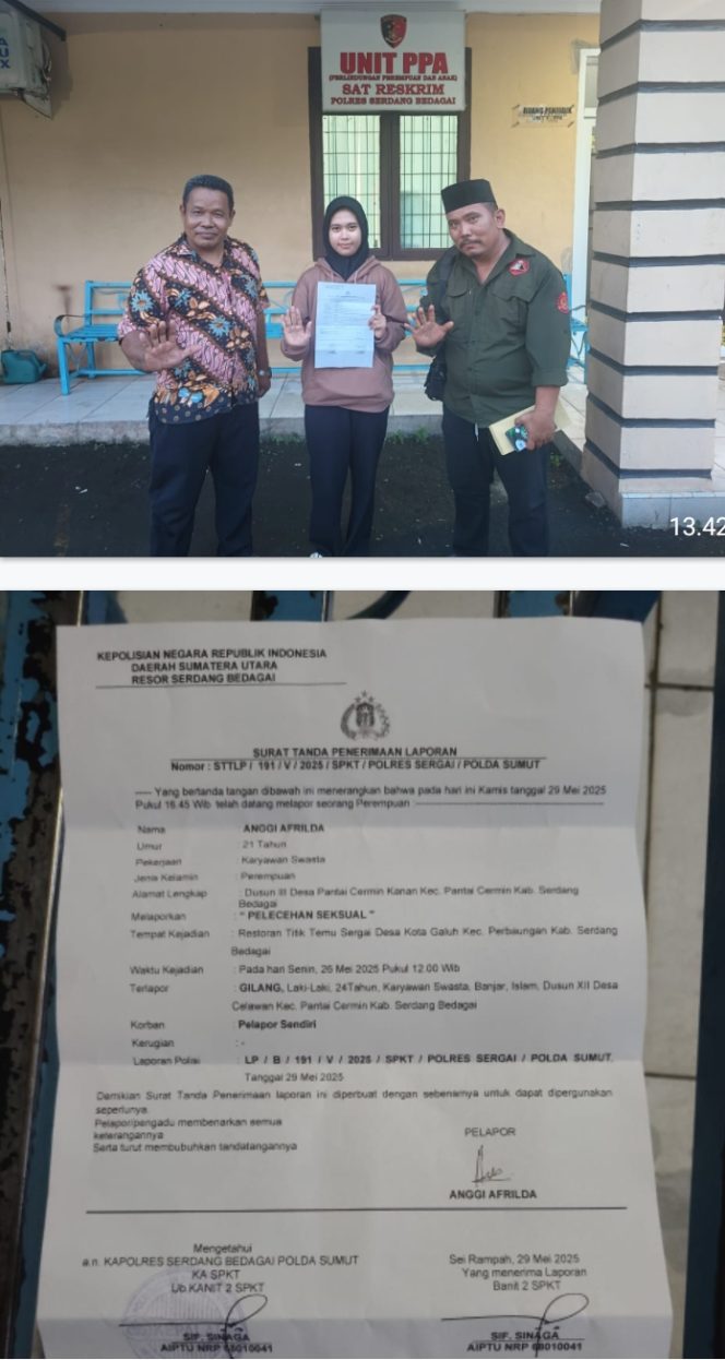 
					Karyawan TTS (Titik Temu Sergai) Dilaporkan ke Unit PPA Polres Sergai.