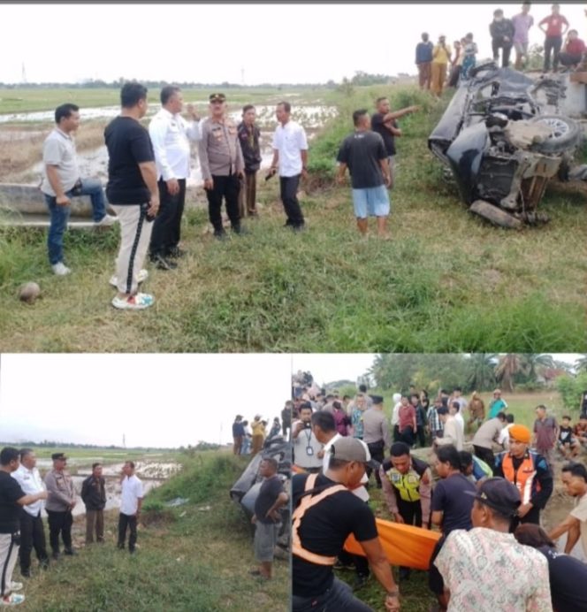 
					Kapolsek Pagar Merbau Gercep Melaksanakan Cek TKP, Masyarakat Memberikan Apresiasi.