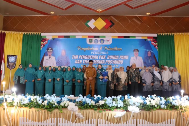 
					Pengukuhan dan Pelantikan TP-PKK Bunda PAUD Dan Pembina Posyandu Kota Subulussalam