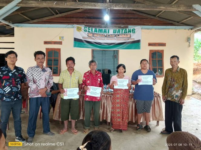 
					📍 Desa Lau Lebah, Gunung Sitember – Dairi Selasa, 8 Juli 2025