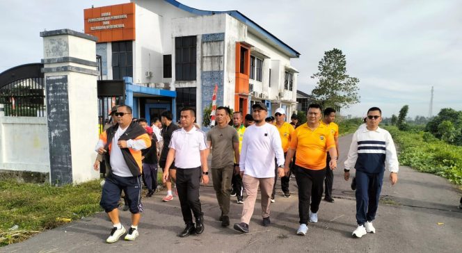
					*Dandim 0209/LB hadiri Senam Sehat dan Jalan Santai HUT Labuhanbatu Utara*