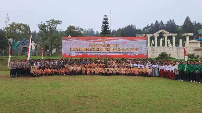 
					Kapolres Tanah Karo Hadiri Upacara Penutupan TMMD ke-125 TA 2025 di Berastagi
