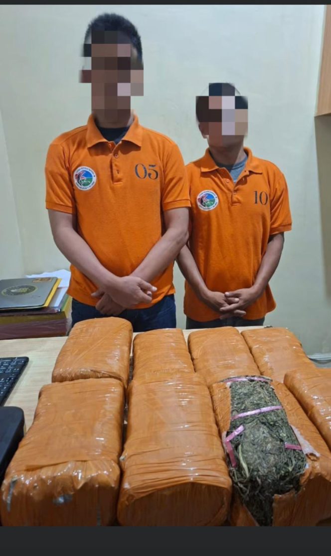 
					*Sat Narkoba Polres Pelabuhan Belawan Gagalkan Peredaran 13 Kg Ganja, 2 Bandar Ditangkap*
