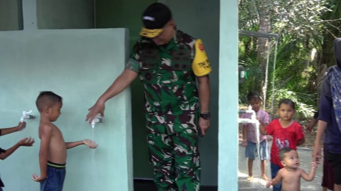 
					Air Bersih dari Program Tambahan TMMD 125 Kodim 0209/LB Dinilai Sangat Layak konsumsi