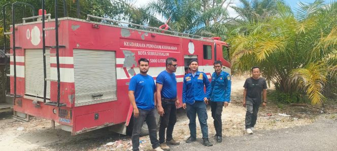 
					BPBD Kota Subulussalam Tanggap Cepat Padamkan Kebakaran Lahan Di Lae Motong