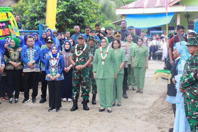 
					Sentuhan Persit Lengkapi Keberhasilan TMMD 125 Kodim 0209/LB
