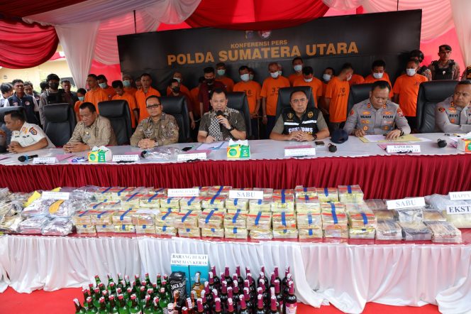 
					*Forkopimda Tanjungbalai, Asahan dan Batubara Apresiasi Pengungkapan Narkoba oleh Polda Sumut*
