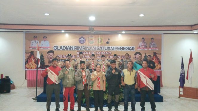 
					Dandim 0206/Dairi Hadiri Gladian Pimpinan Pramuka, Tekankan Semangat Gotong Royong dan Kekompakan