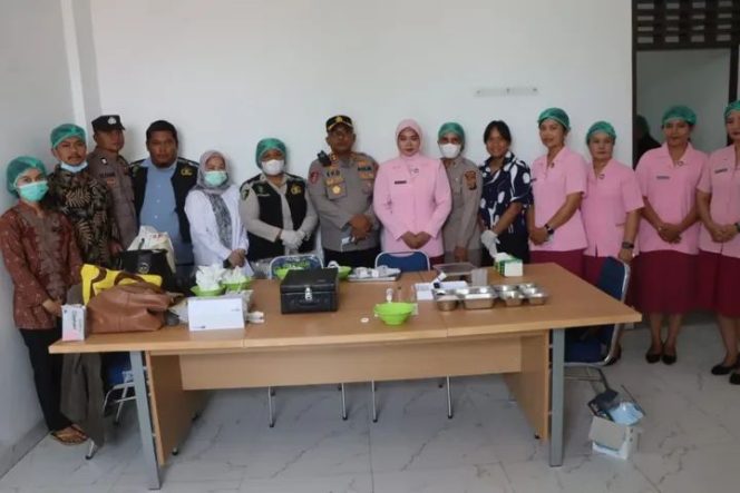 Polres Tanah Karo Pastikan Kesiapan Kantor SPPG, Jamin Higienis dan Steril
