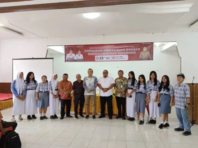 Satgaswil Densus 88 AT Polri Jadi Narasumber Sosialisasi Pencegahan Bahaya Radikalisme di Karo
