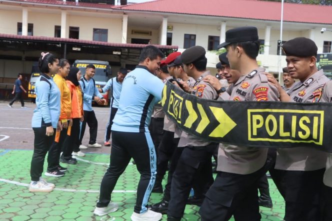 Polres Tanah Karo Tingkatkan Kemampuan Dalmas Personel