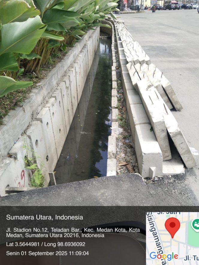 
					Diduga Proyek Drainase Terbengkalai Tanpa Ada Kejelasan Plank dan Pagu