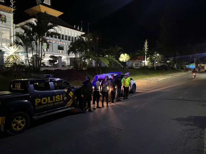 
					Polres Tanah Karo Laksanakan Patroli Skala Besar di Sejumlah Titik Strategis