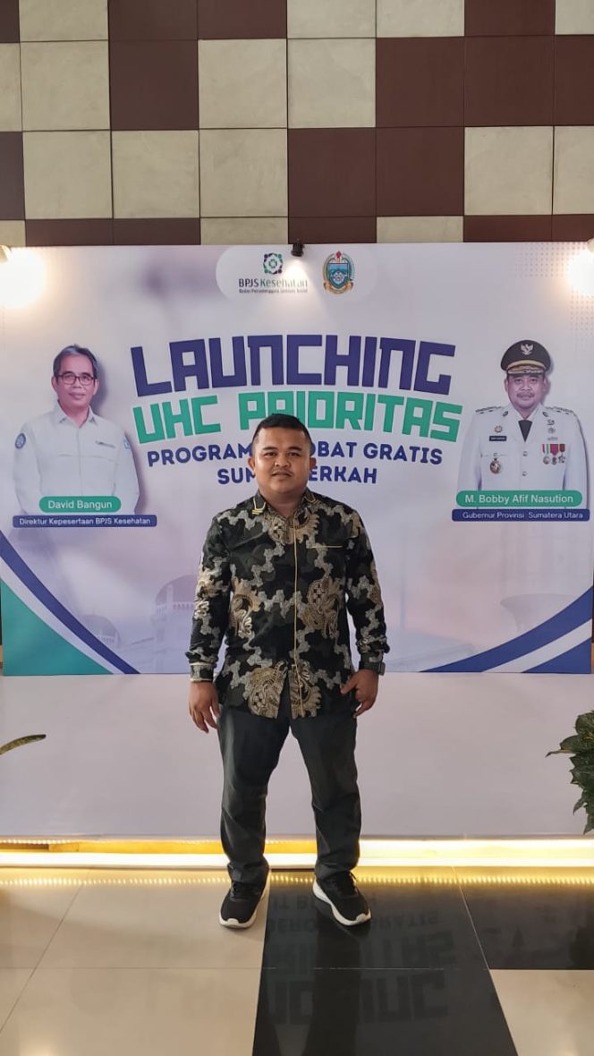 Tokoh Pemuda Sumut Ahmad Irham Tajhi Dukung Penuh Program UHC Bobby Nasution