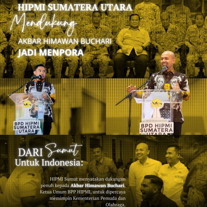 
					Ketum terpilih HIPMI Sumut Cliffrs: Kami dukung Ketum BPP HIPMI Akbar Himawan Buchari sebagai Menpora