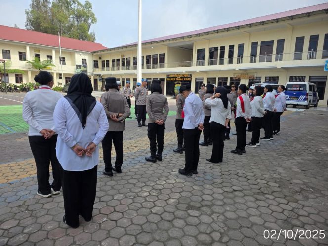 *Sipropam Polres Tanah Karo Tegaskan Personel Tidak Bergaya Hedon*