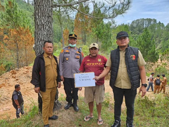 “Polres Tanah Karo Cek Lokasi Dugaan Ilegal Logging di Kecamatan Juhar, Ditemukan Aktivitas Penebangan di Lahan Turun-temurun, Bukan Kawasan Hutan Lindung*
