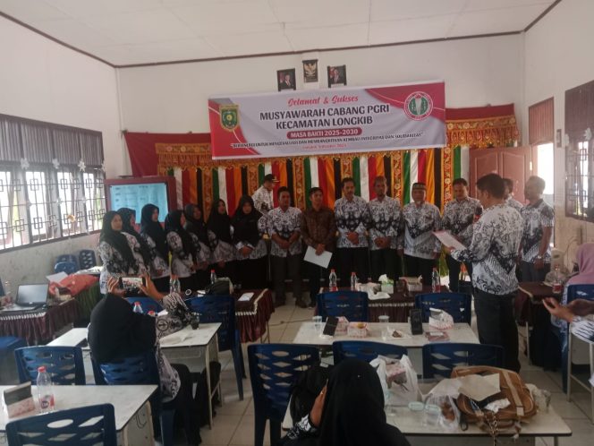
					Musyawarah Cabang PGRI Kecamatan Longkib  Kota Subulussalam Masa Bakti 2025 – 2030