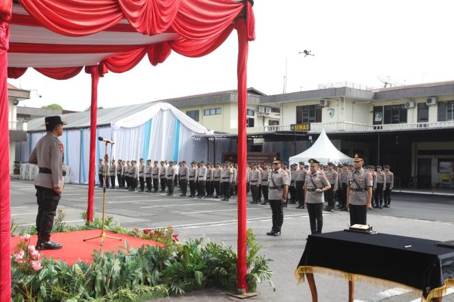 
					*Sertijab Kapolrestabes Medan dan Dirresnarkoba: Kapolda Sumut Tegaskan Pentingnya Integritas dan Inovasi Kepemimpinan*
