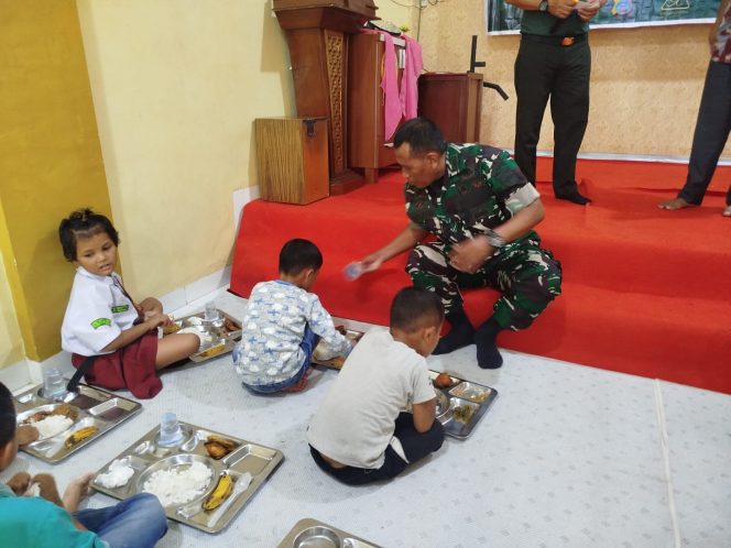 Kodam I/BB Salurkan 250 Paket Makan Sehat Bergizi ke Panti Asuhan di Medan