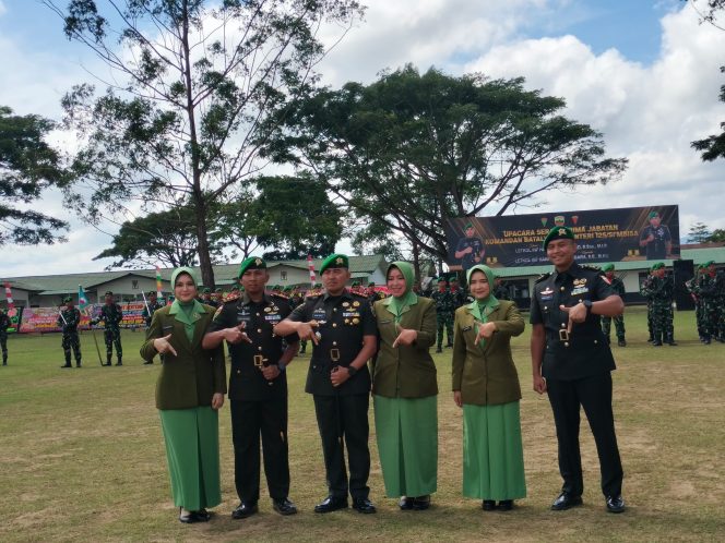 Danbrigif 7/RR Pimpin Sertijab Danyonif 125/Si’Mbisa : Kolonel Inf Dadang Armada Sari Tekankan Profesionalisme dan Jiwa Kepemimpinan