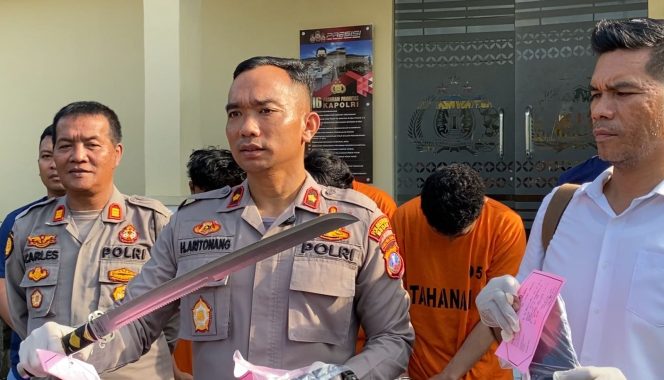 Polsek Medan Baru Ungkap Komplotan Begal Sadis, 3 Pelaku Ditangkap sudah 14 Kali Beraksi di Medan