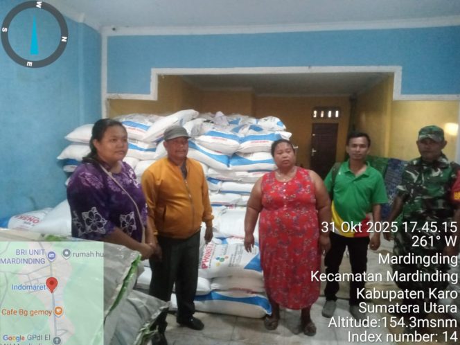 Sosialisasi Harga Pupuk Di kecamatan Mardingding.,,