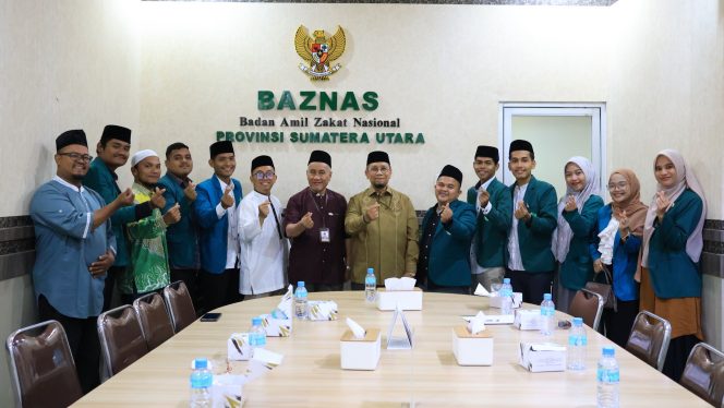 
					BAZNAS Sumut Terima Audiensi Ikatan Pelajar Al Washliyah (PW-IPA), Bahas Kolaborasi ZIS dan Program Sosial