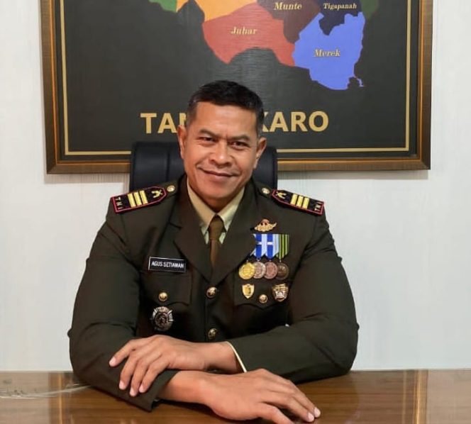
					Dansubdenpom 1/2 -1 Tanah Karo, Kapten.CPM. Agus Setiawan : Siap Bermitra dan Tidak Alergi Dengan Wartawan
