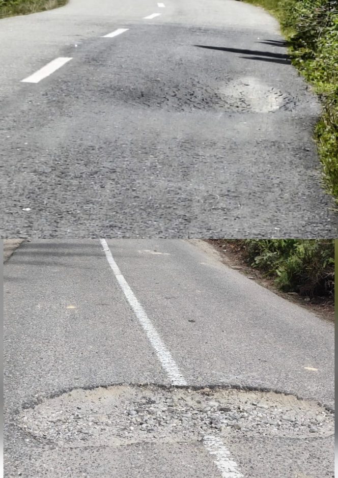 
					Jalan Kecamatan Longkib Mulai Rusak, Kendaraan Tonase Besar Jadi Sorotan