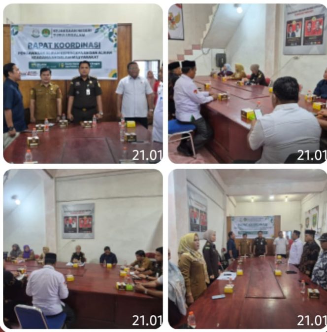 
					RAPAT KOORDINASI PENGAWASAN ALIRAN KEPERCAYAAN DAN AGAMA DI SUBULUSSALAM