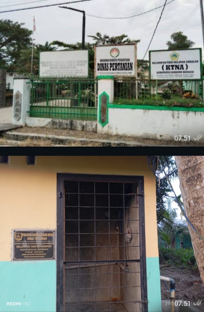 
					Proyek Sumur Bor Irigasi Tanah Dangkal di Sei Rejo Diduga Jadi Bancakan Korupsi dan Tidak Efektif, Dedy Iskandar Kadis Pertanian Bungkam Saat Dikonfirmasi.