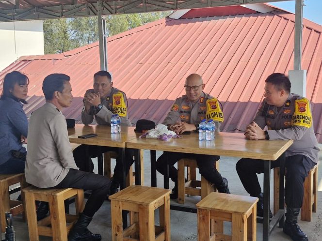 
					Silaturahmi Lebaran, Polres Karo Perkuat Kebersamaan Sebelum Amankan Jalur