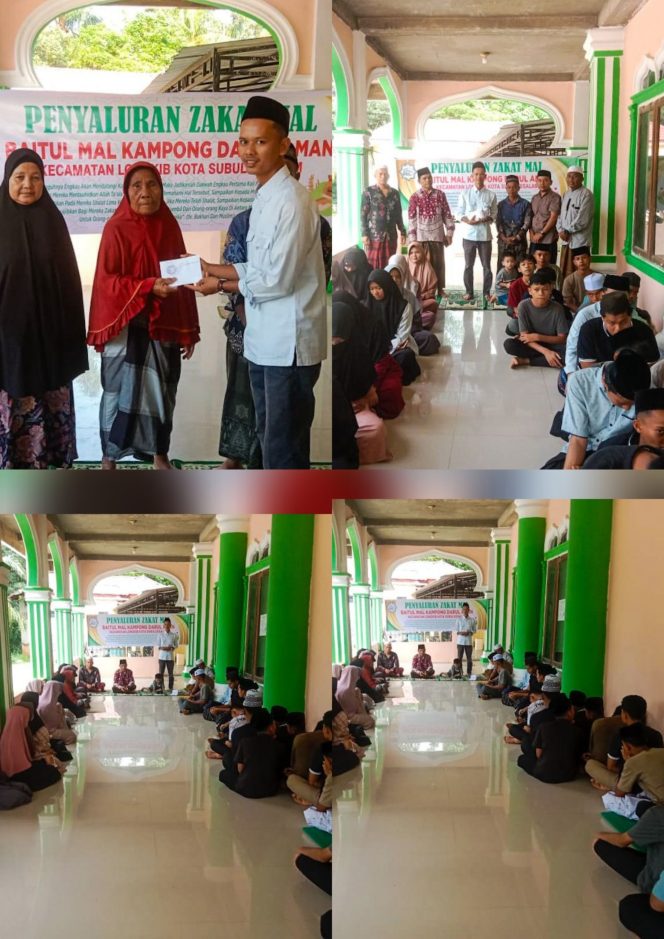 
					Baitul Mal Darul Aman Salurkan Zakat Mal Rp64,5 Juta kepada 129 Mustahiq