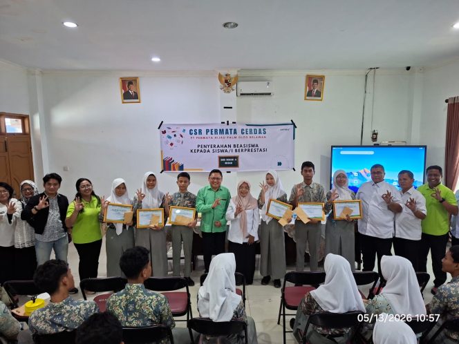 
					PT PHPO Salurkan Beasiswa Prestasi ke SMKN 3 Medan