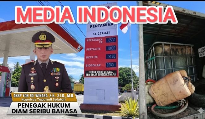 
					SPBU No. 14.227.331 Batang Toru “Diduga Keras Menjual BBM Solar Subsidi ke Mafia”, Penegak Hukum Diam Seribu Bahasa.