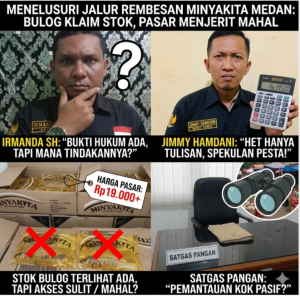 Mafia Pangan di Balik Minyakita Medan: “Kios Siluman” Berpesta, Rakyat Menjerit, Aparat Masih Menanti?