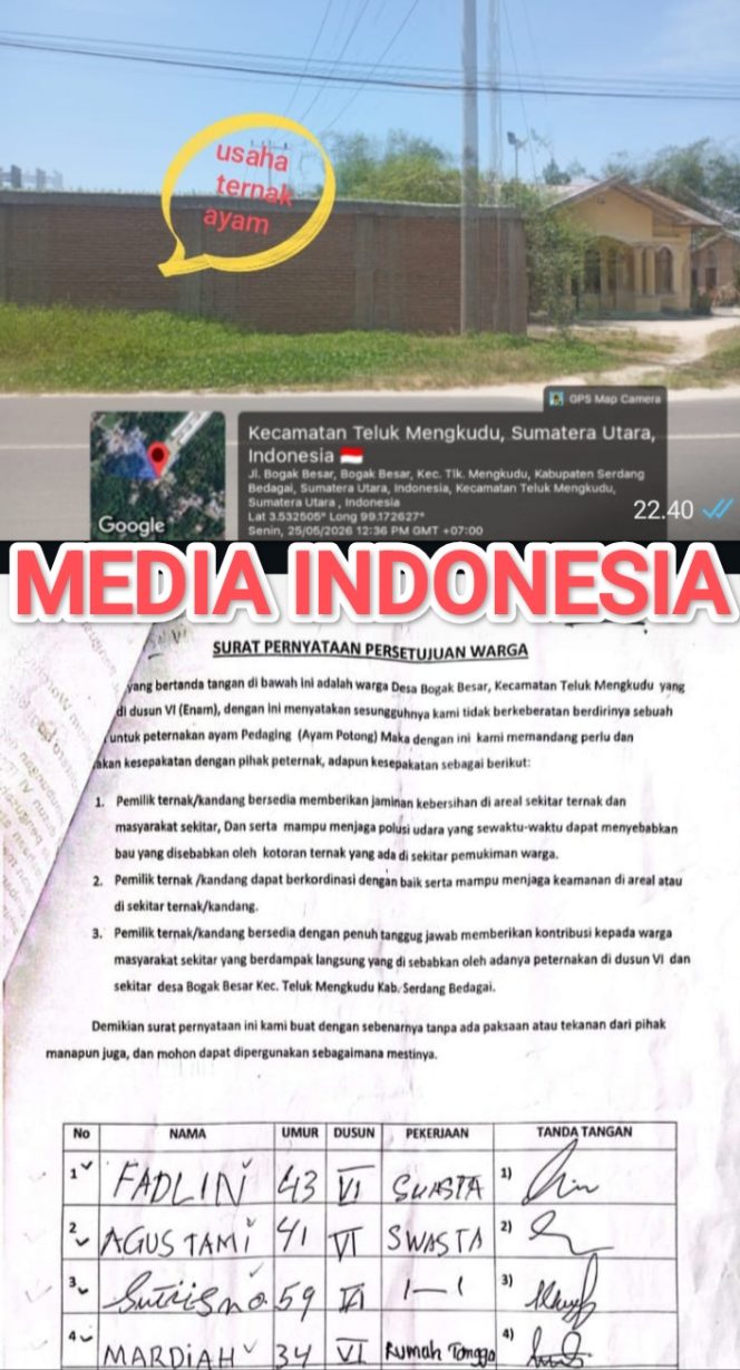 
					Warga Bogak Besar Keluhkan Keberadaan Ternak Ayam di Tengah Pemukiman dan Diduga Menyalahi Aturan.