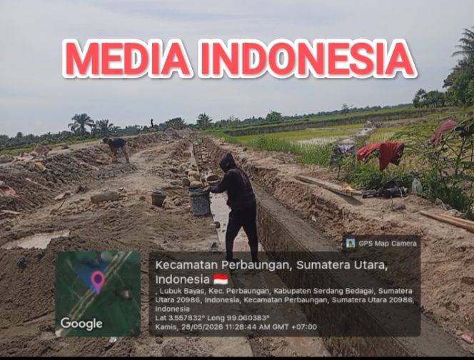 
					Proyek Leningan di Dusun Pematang Pasir Sei Buluh Milik Warga yang Sedang Naik Haji, Tuai Sorotan Karena Tanpa Plang.