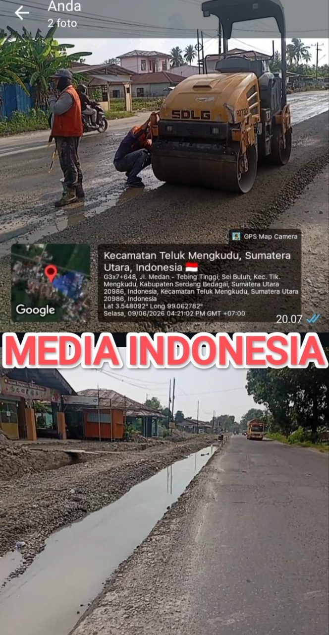 
					Diduga Minim Rambu dan Abaikan K3, Keselamatan Pengguna Jalan Terancam, Proyek Pelebaran Jalinsum Sergai Jadi Sorotan.