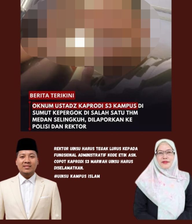 
					IPMAPI Sumut desak Rektor UINSU copot Kaprodi S3 yang diduga terlibat skandal moral dan dilaporkan ke polisi
