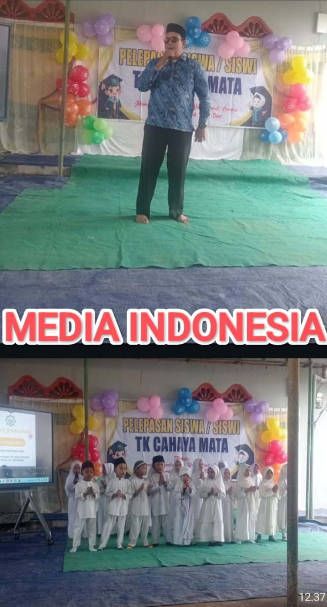 
					Yayasan Cahaya Mata Sergai Sukses Lepas Siswa TK Angkatan ke -14, Cetak Generasi Berakhlak Mulia.