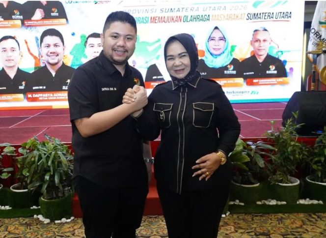 
					Ketua KORMI Sumut Daffasya Sinik Apresiasi Kehadiran Plt Bupati Langkat di Rakerprov, Fokus Dorong Sport Tourism di Kabupaten/Kota Se-Sumut