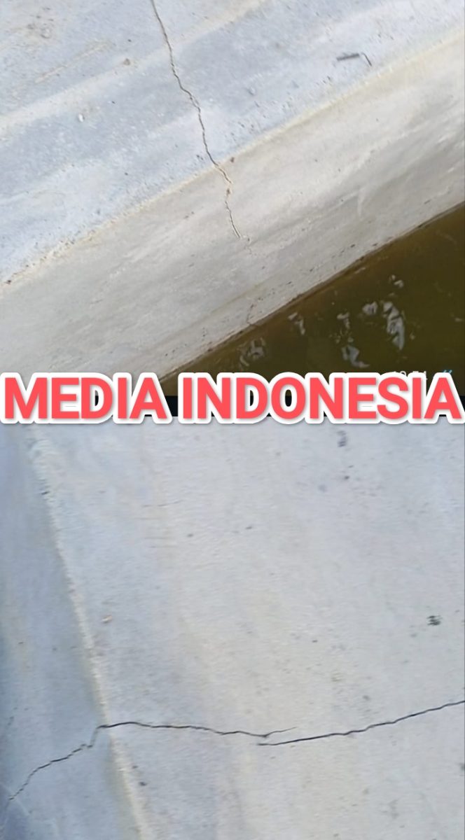 
					Ditemukan Retak Struktur Pada Proyek Leningan Setelah Selesai Dibangun, dan Tanpa Plang Informasi, Proyek di Desa Suka Damai Misterius dan Diduga Asal Jadi.