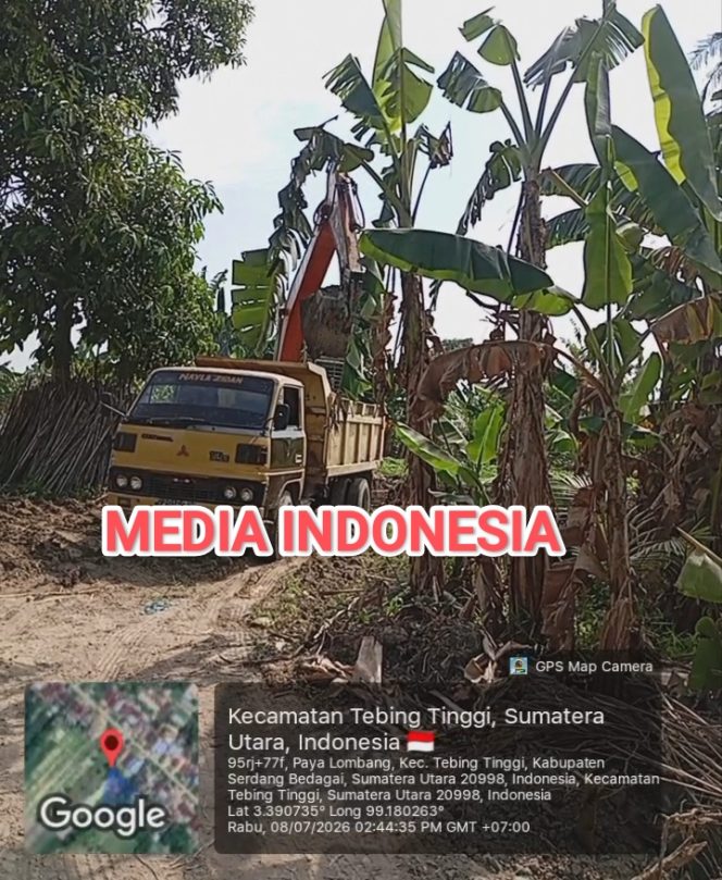 
					Publik Desak APH Tindak Tegas Ilegal Mining Berkedok Cetak Sawah di Paya Lombang.