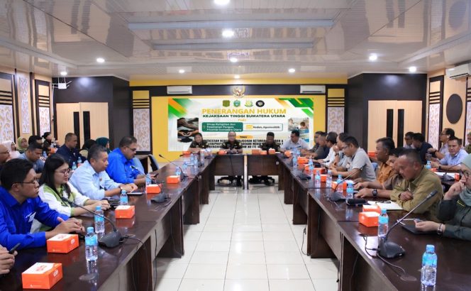 
					Cegah Korupsi Untuk Mendukung Ketahanan Pangan, Kejaksaan Tinggi Sumatera Utara Gelar Penerangan Hukum Pada Dinas Pertanian Dan Ketahanan Pangan