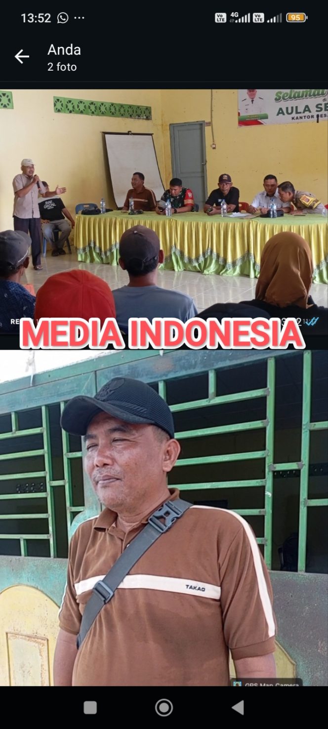 
					Penyampaian Aspirasi Masyarakat Petani Dusun IV, Diwarnai Walkout Ketua BPD Sei Rejo.